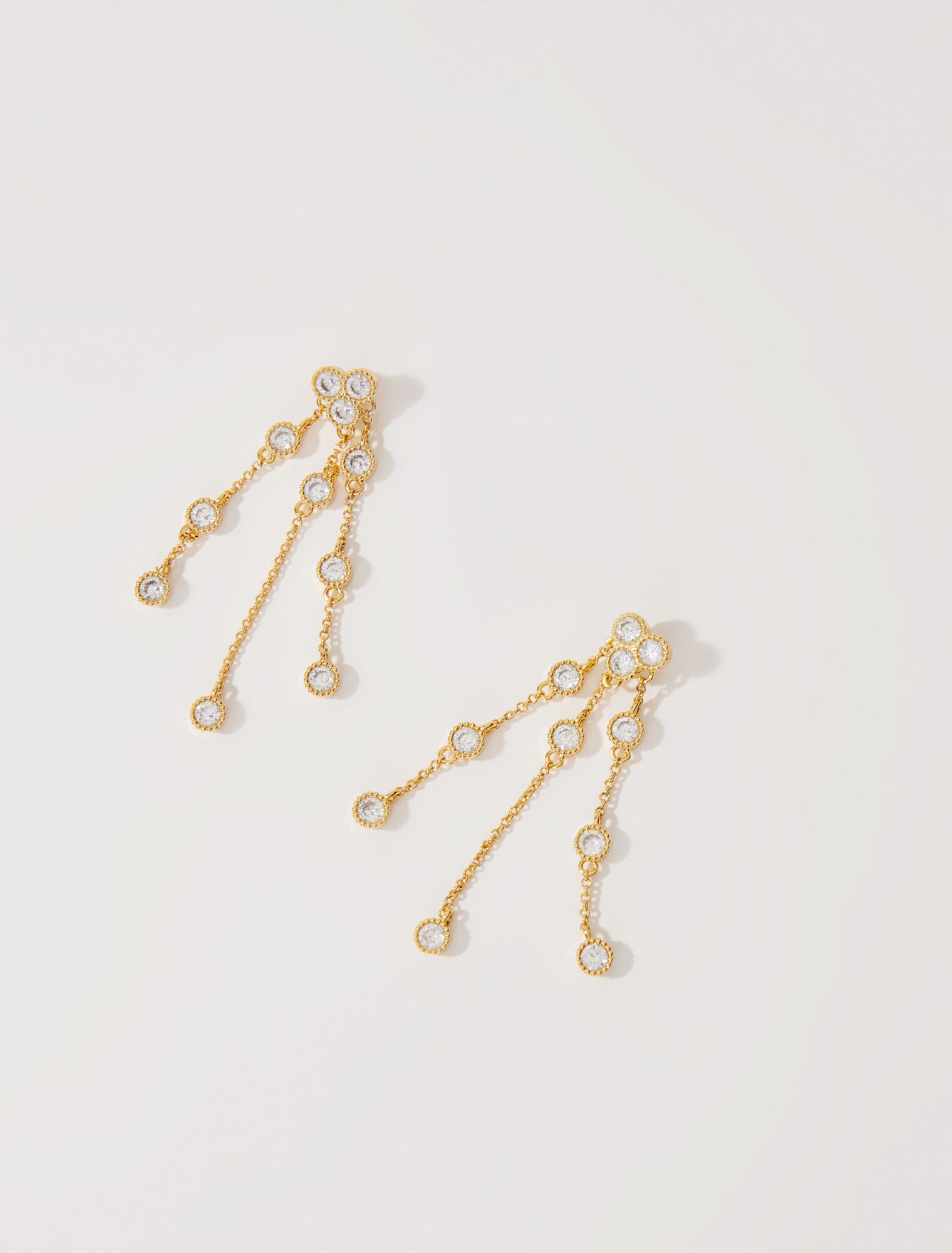 Boucles d'oreilles en laiton doré
