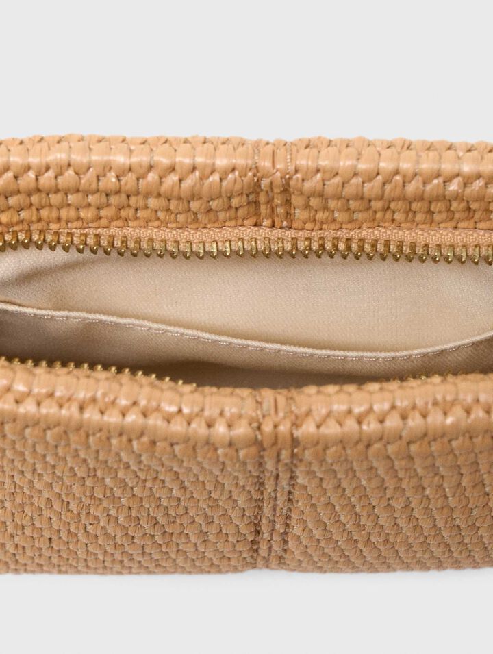 Pochette Miss M pouch effet naturel