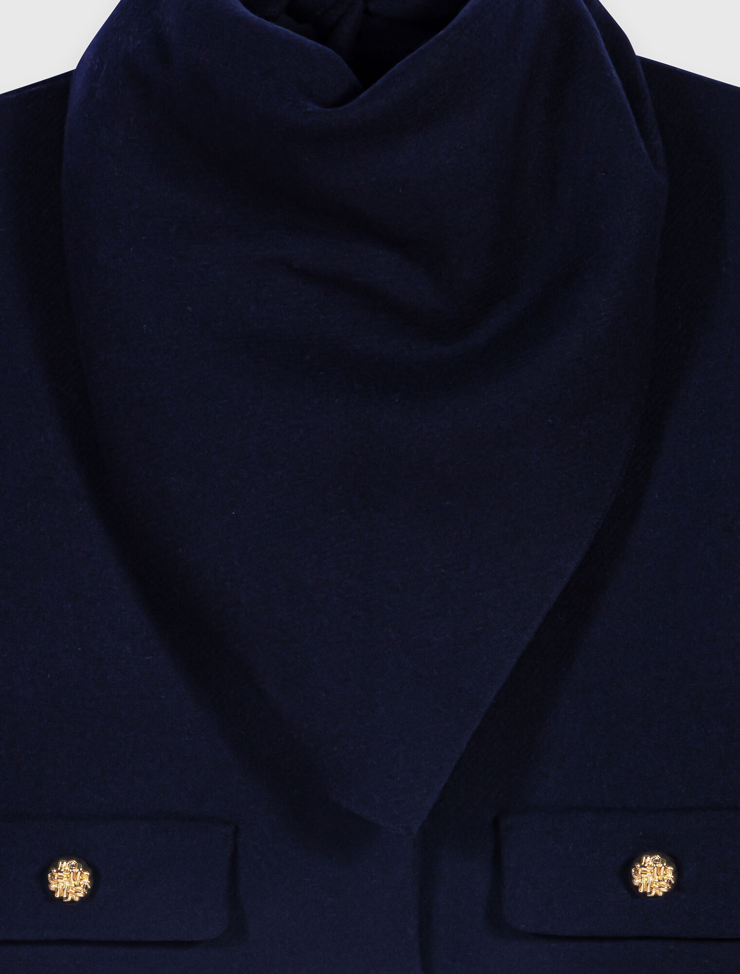 Veste courte en laine