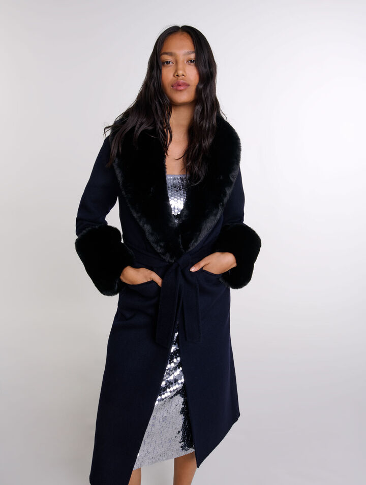 Manteau en double face