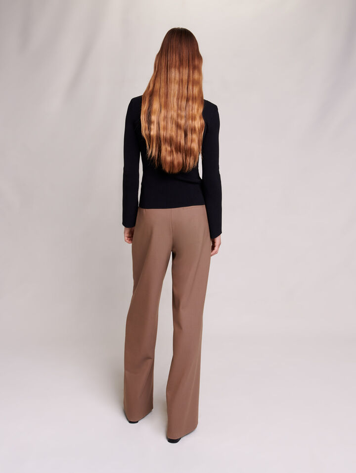 Pull en maille ajourée
