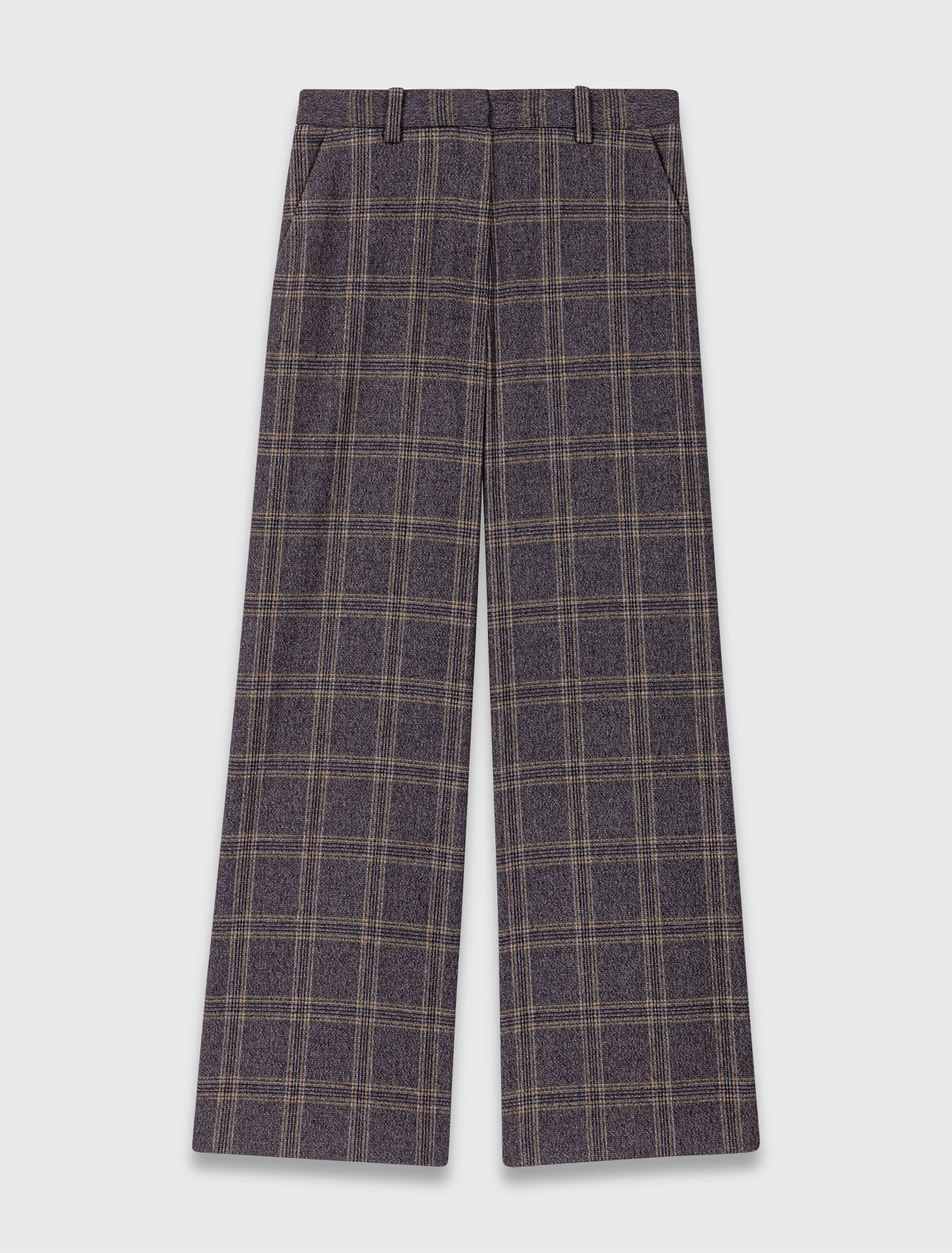 Pantalon de tailleur à carreaux