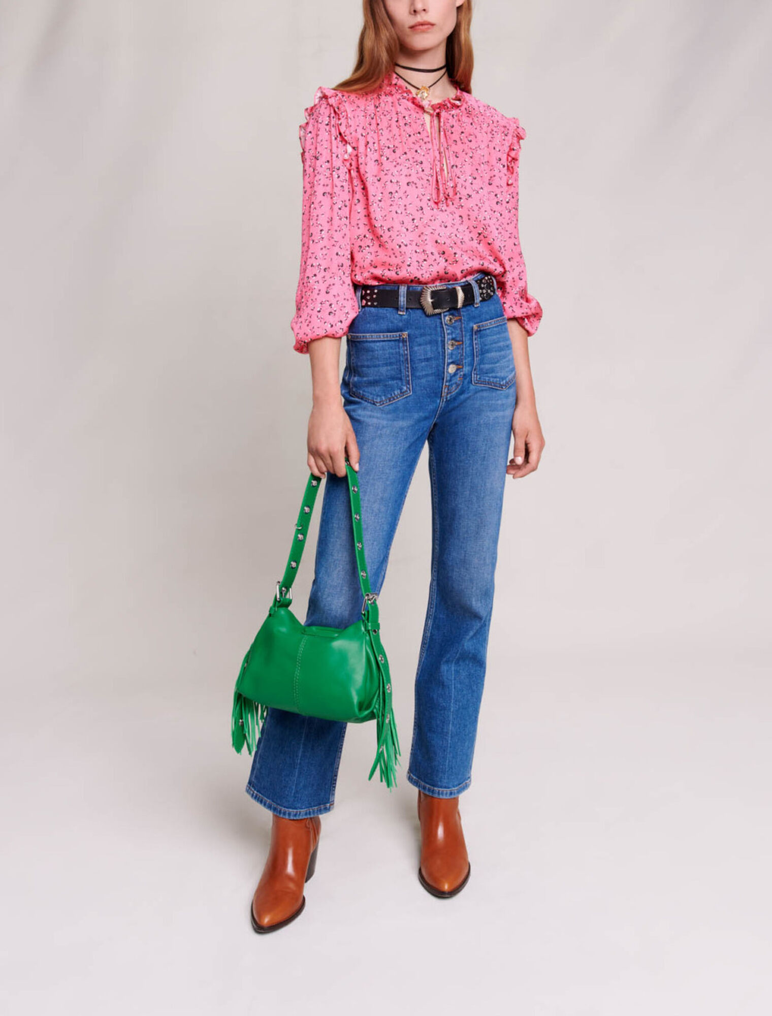 Blouse imprimé fleuri