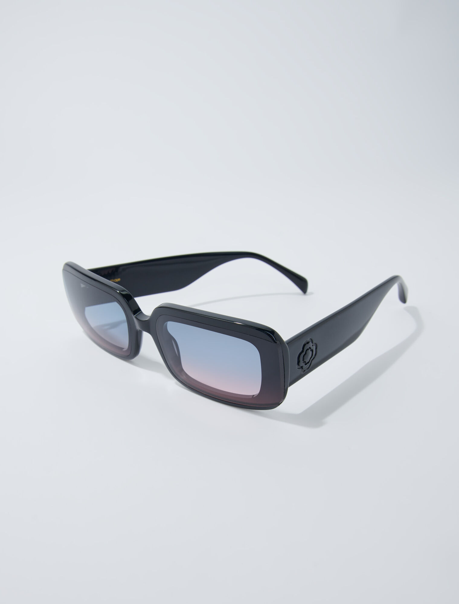 Lunettes en acétate et verres fumés