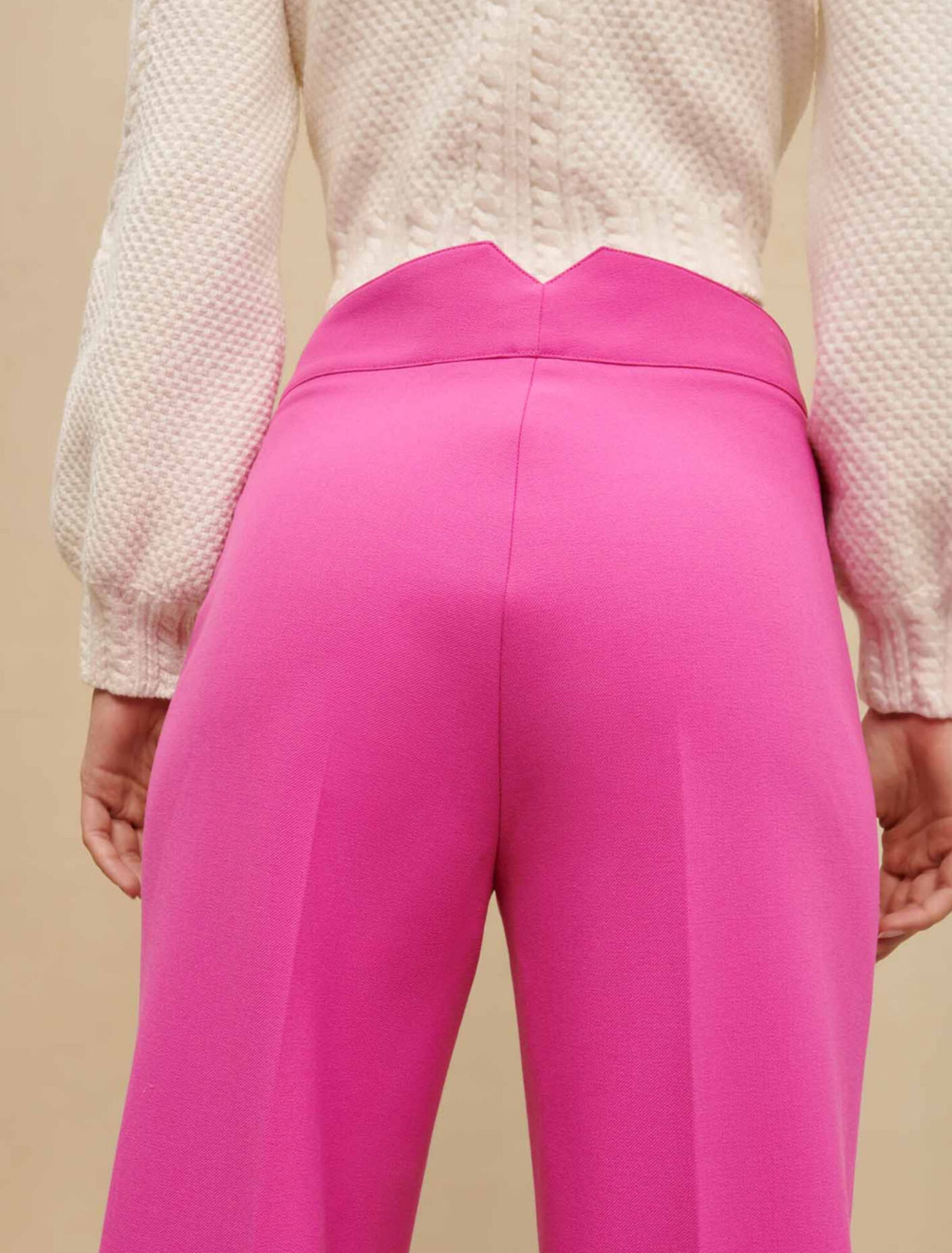 Pantalon de tailleur large