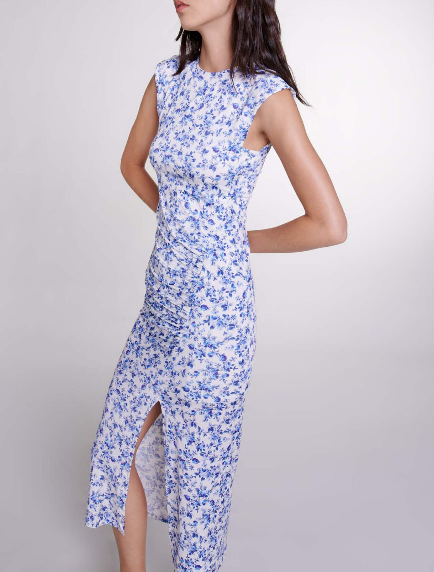 Robe longue imprimée