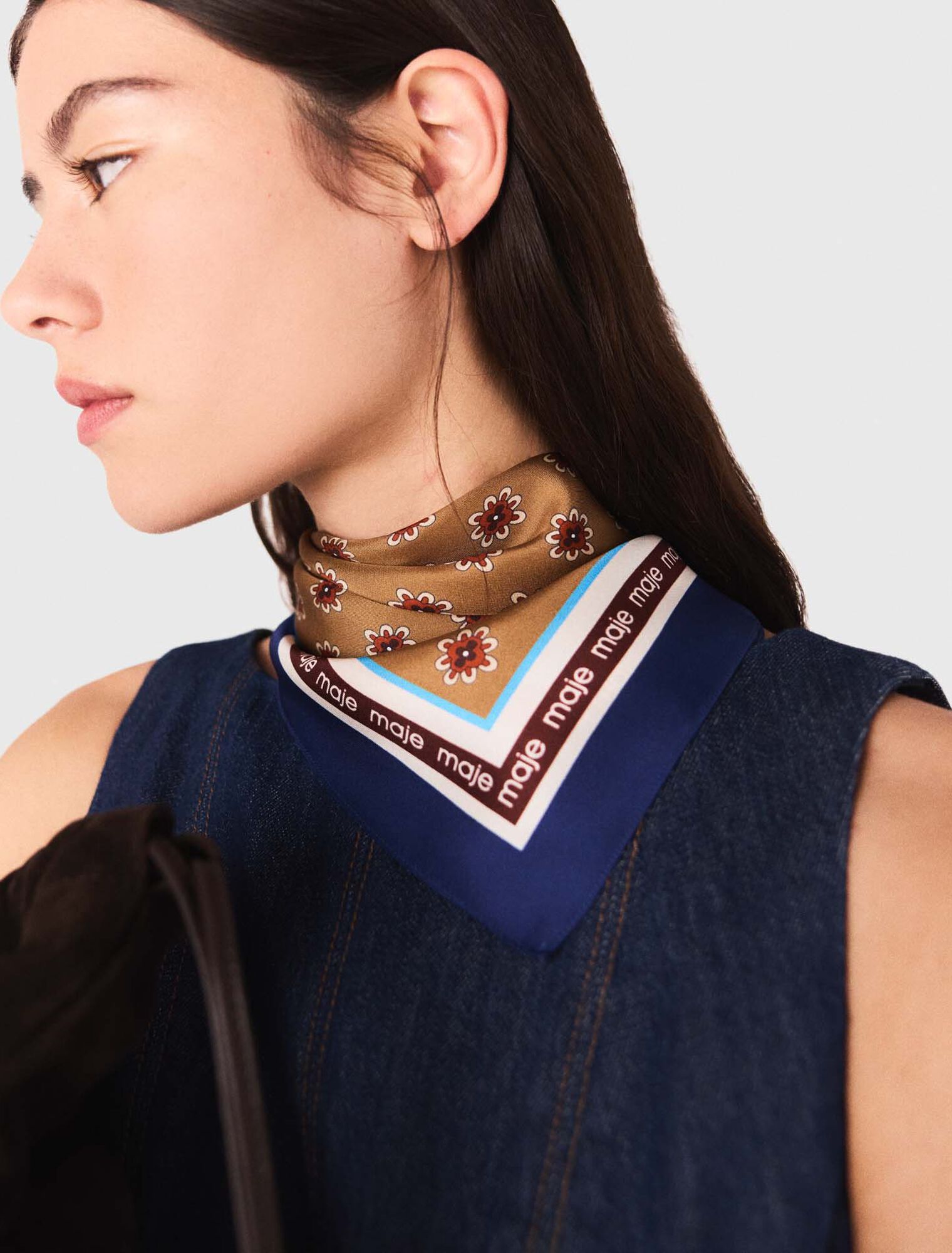 Bandana imprimé fleuri