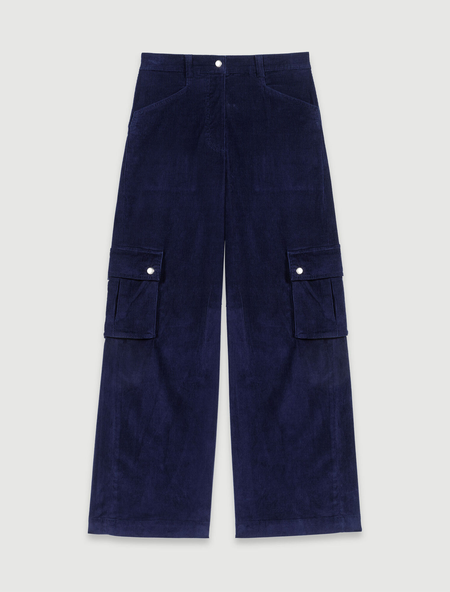 Pantalon cargo en velours