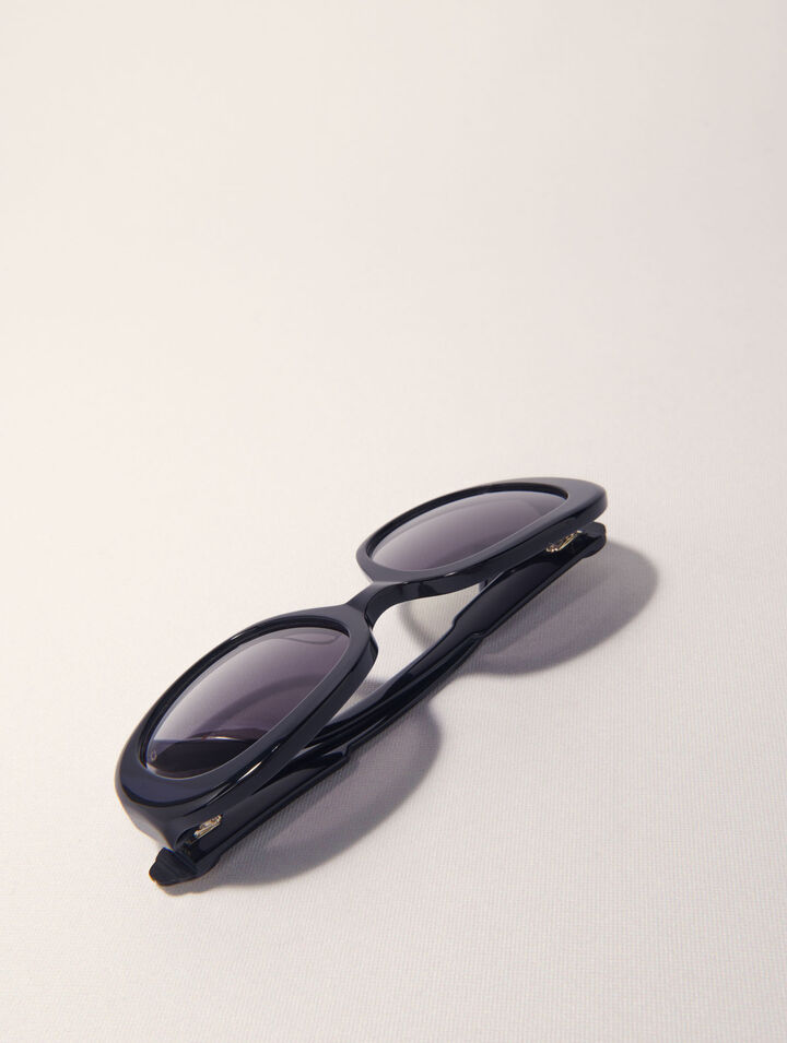 Lunettes rondes en acétate