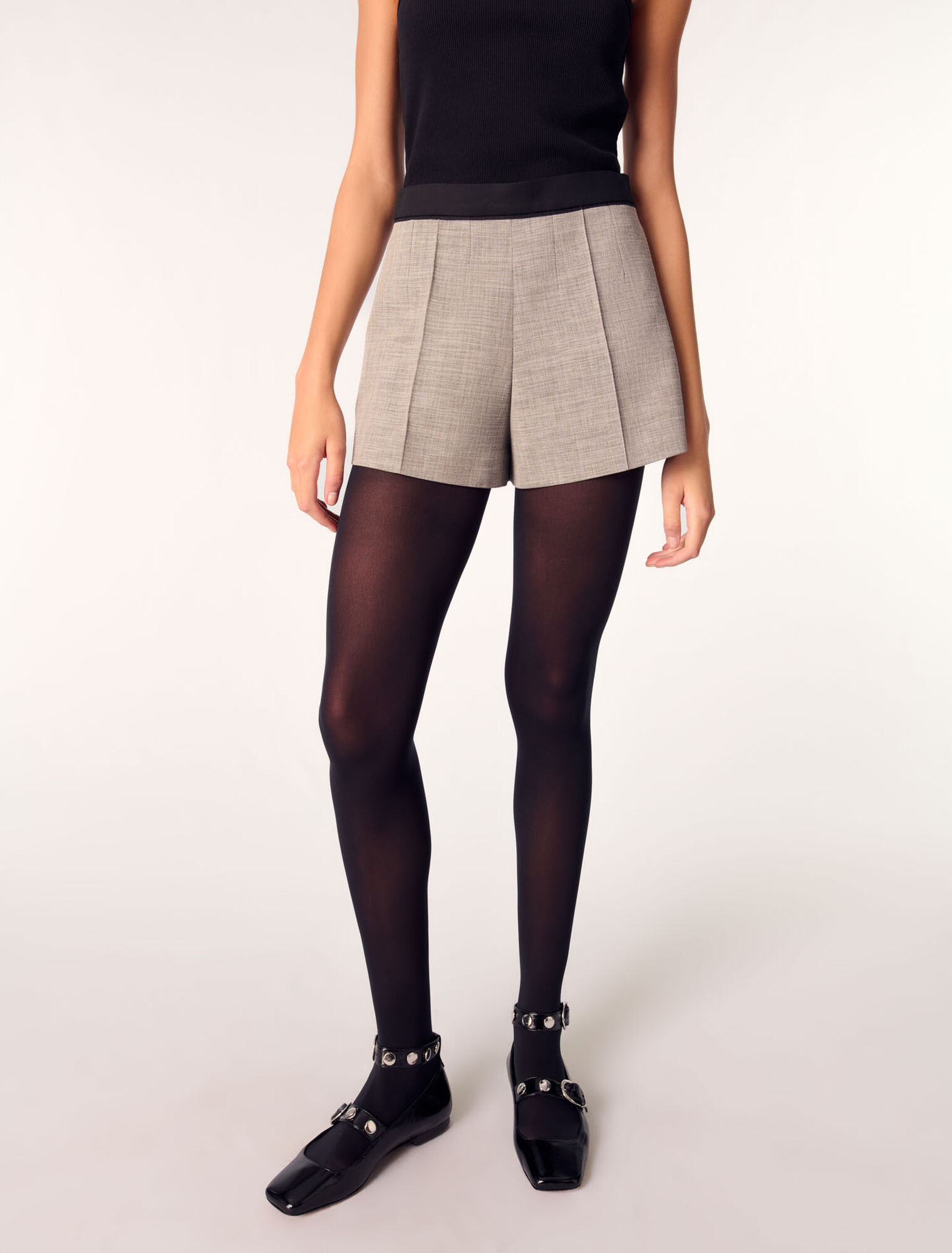 Short de tailleur à pinces