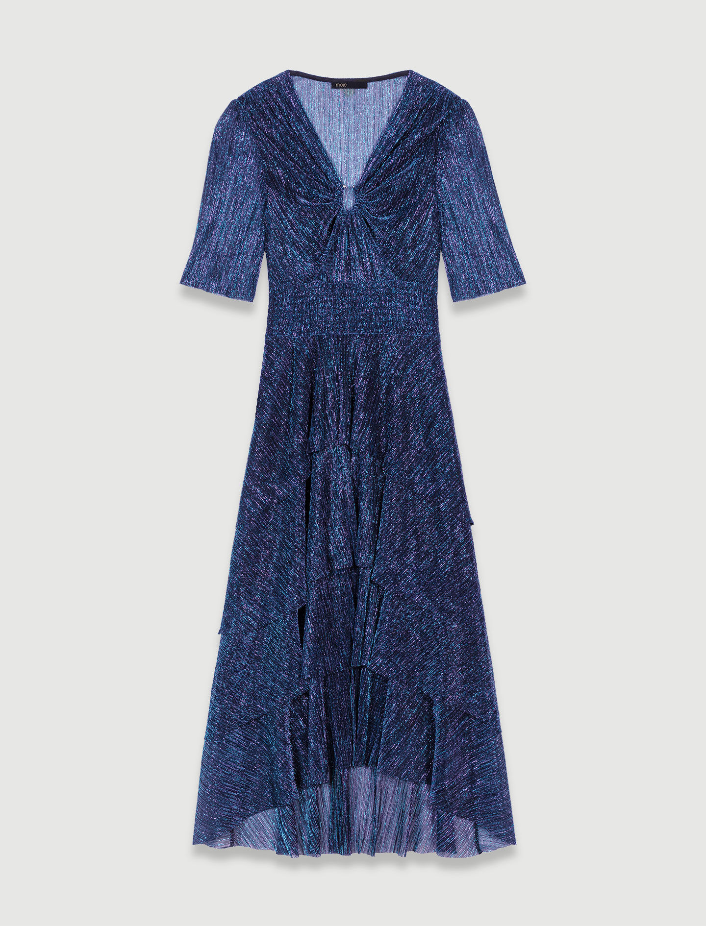 maje★ ROBE LONGUE A VOLANTS ワンピース Robe longue à volants