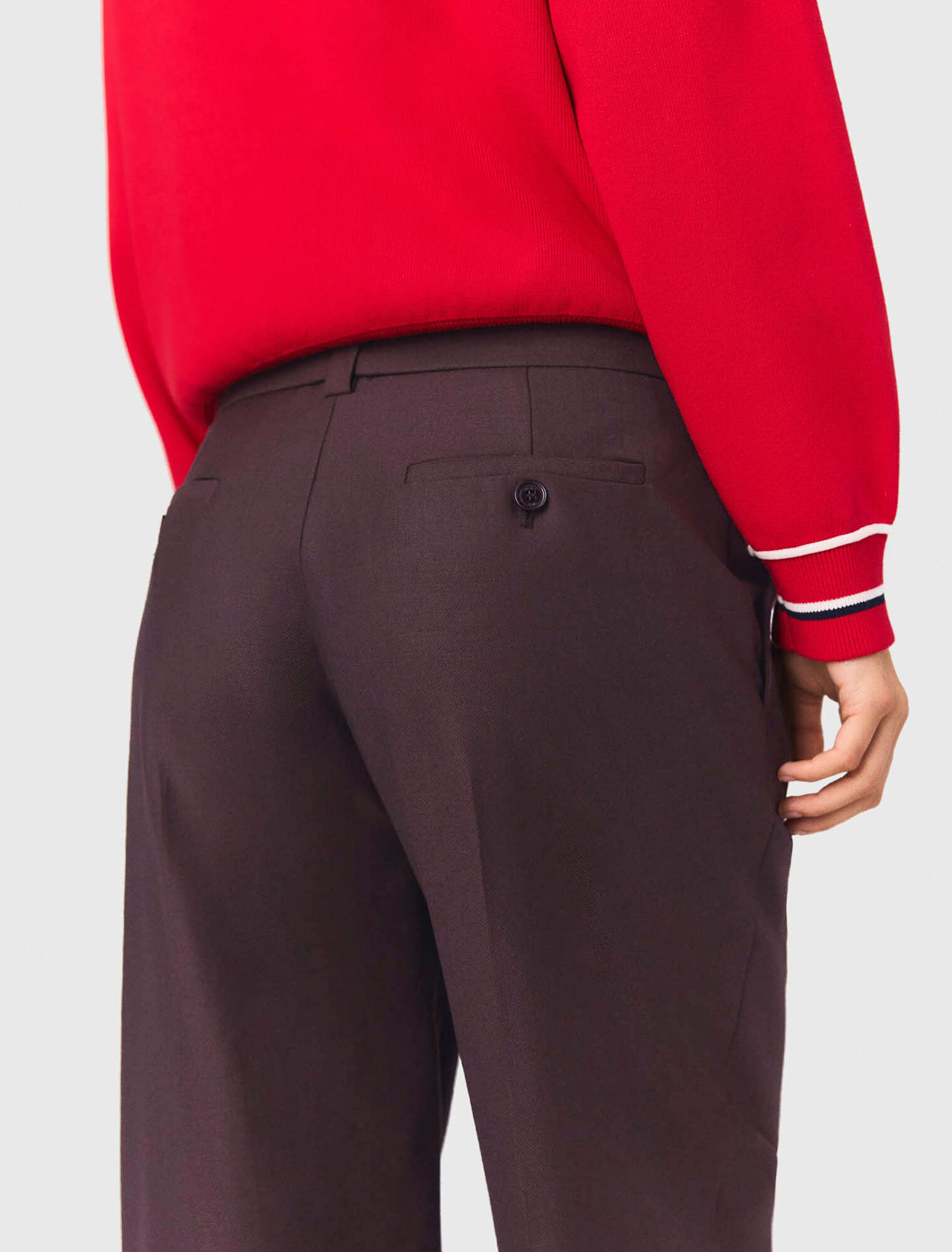 Pantalon de tailleur large