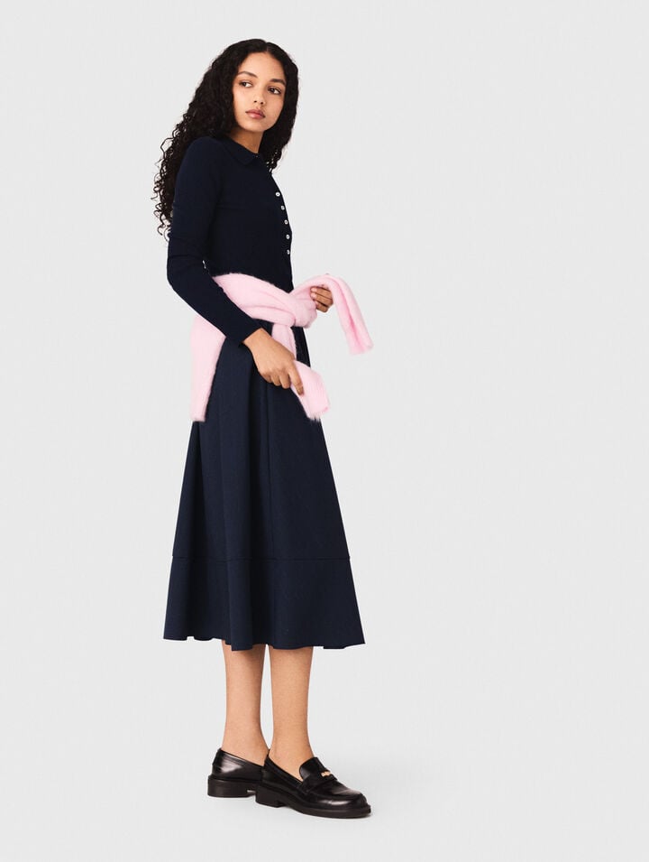 Pull c&ocirc;tel&eacute; &agrave; col polo