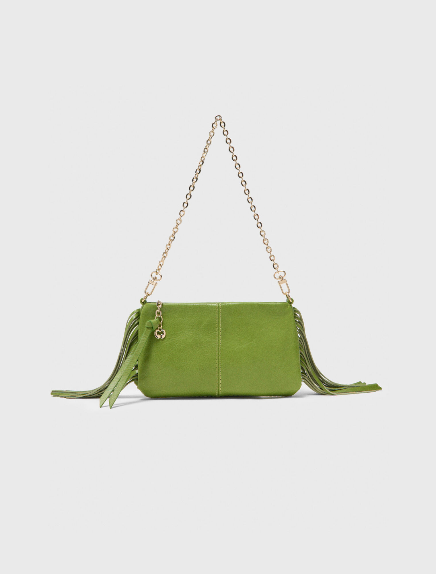Pochette Miss M pouch cuir craquel&eacute;