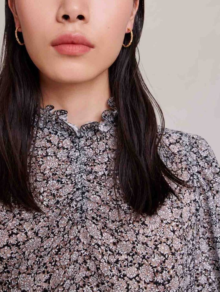 Blouse imprimé fleuri