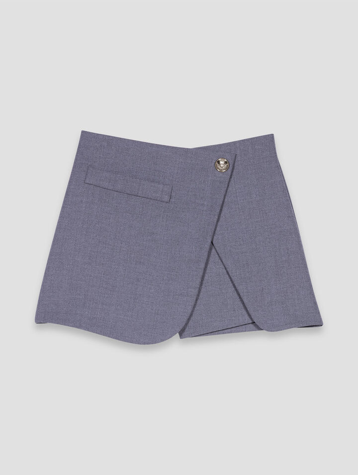 Jupe short portefeuille