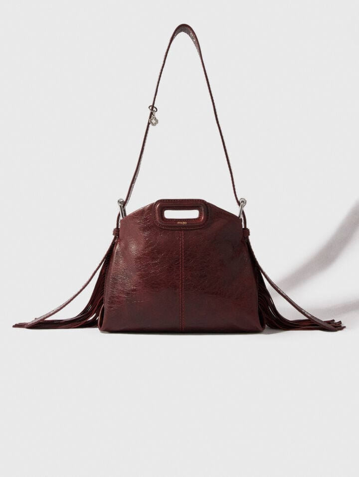 Sac Miss M Mini en cuir craquelé