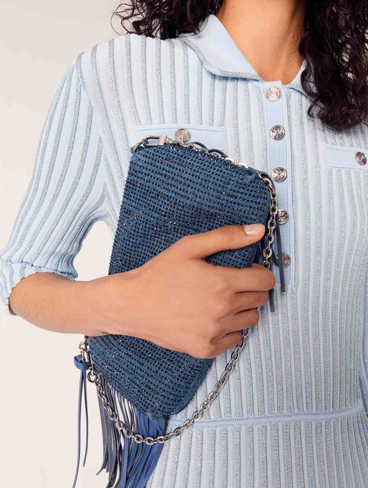 Pochette Miss M Pouch en denim