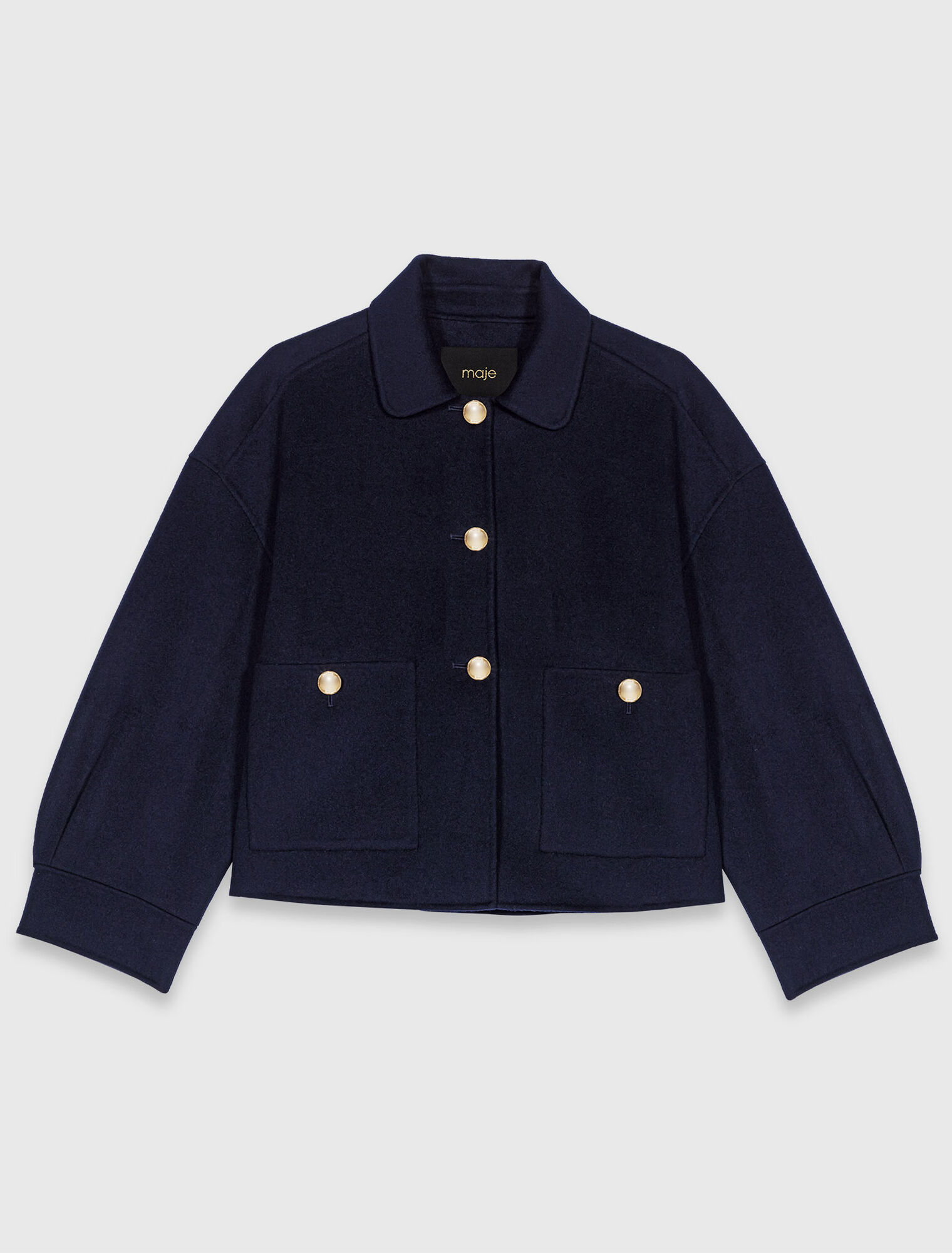 Veste courte en laine