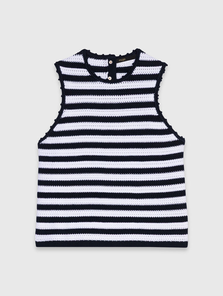 Top en crochet