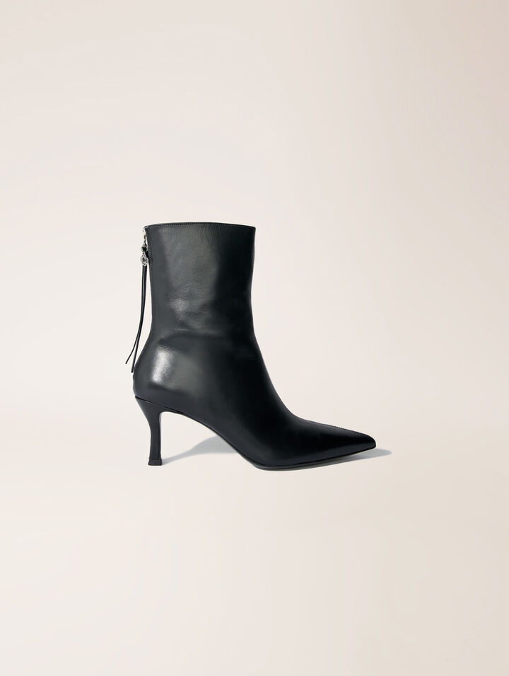 Bottines à bout pointu