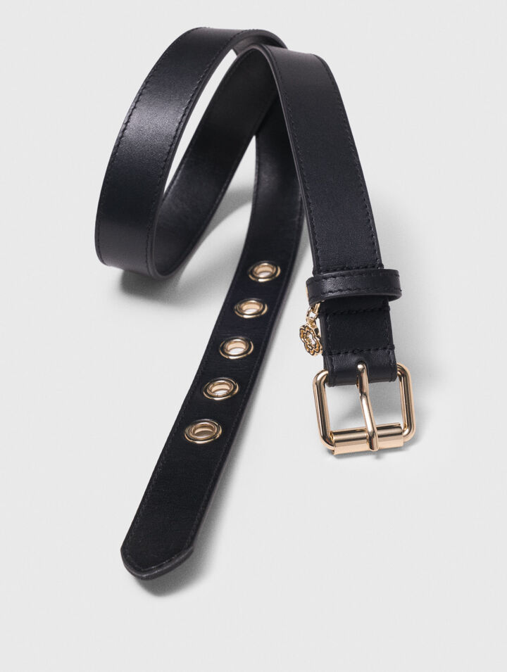 Ceinture en cuir à boucle Miss M