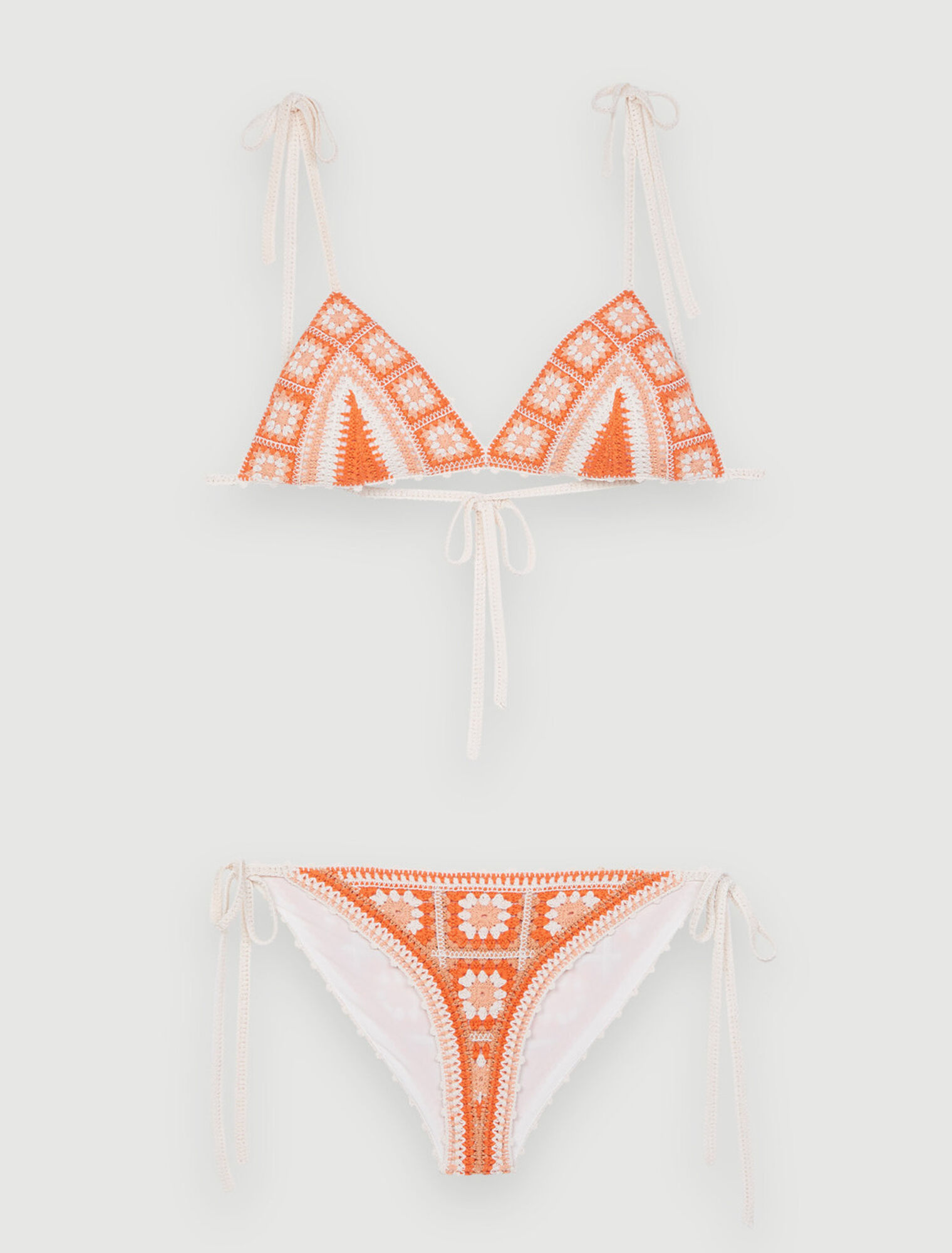 Maillot de bain 2 pièces en crochet