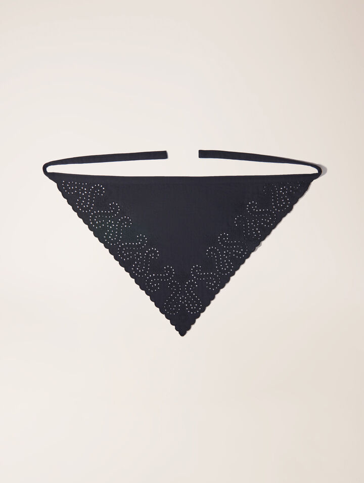 Foulard triangle à nouer