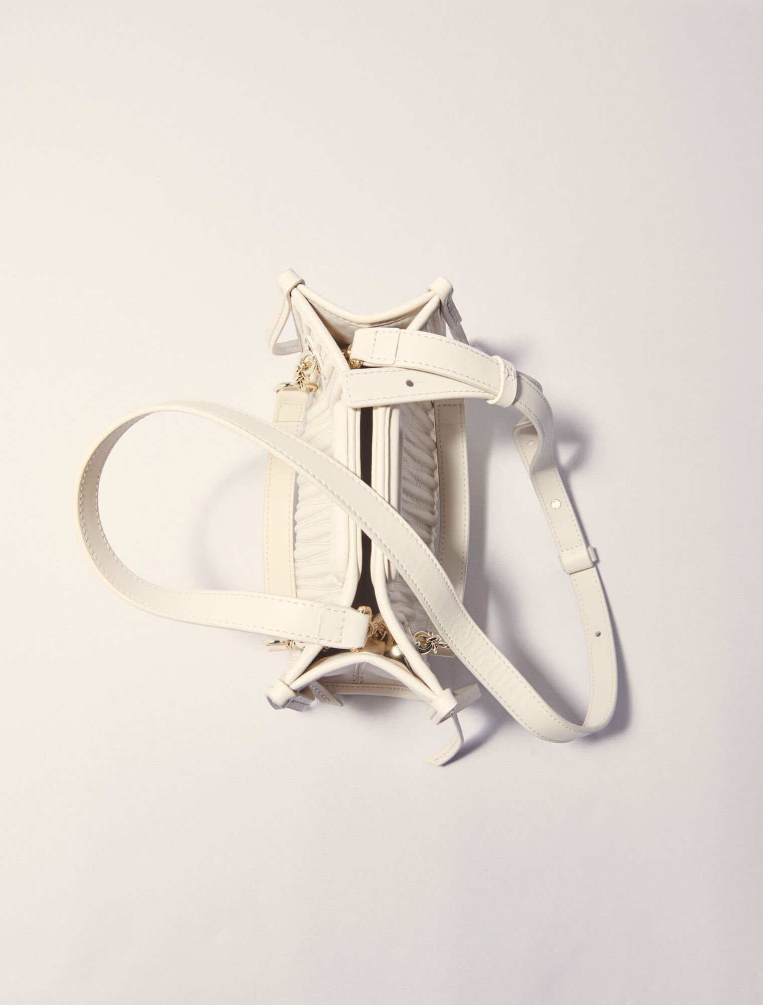 Mini cabas en cuir matelassé