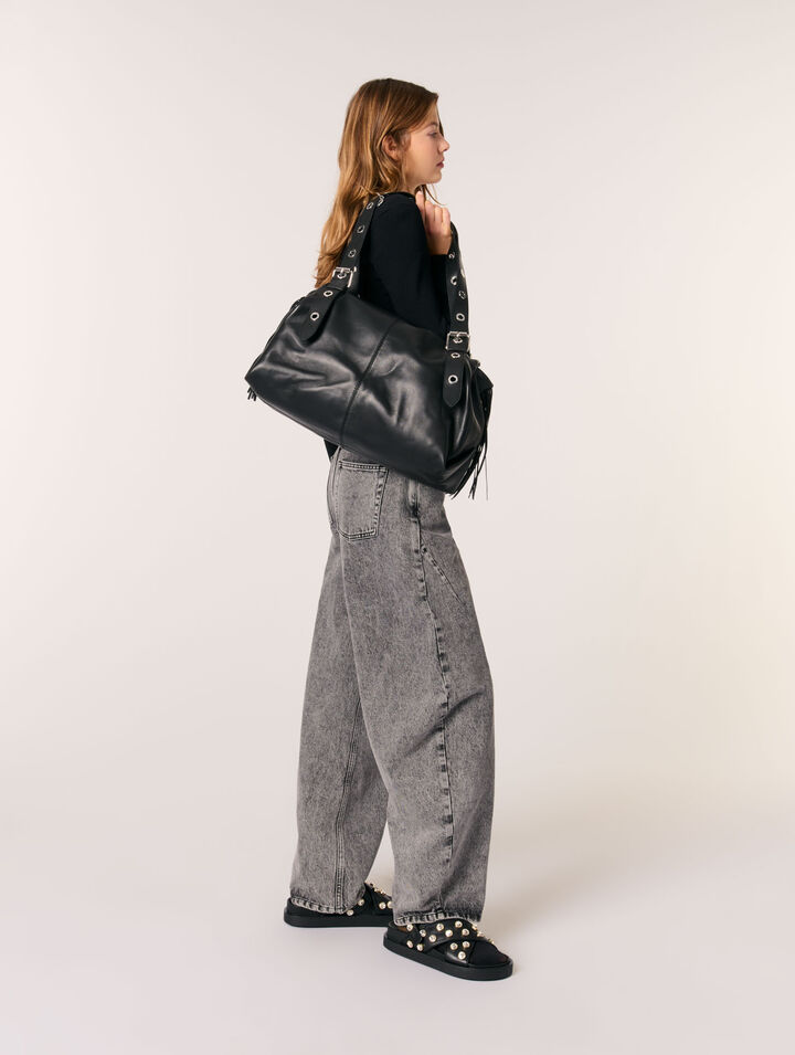 Sac Miss M XL en cuir lisse