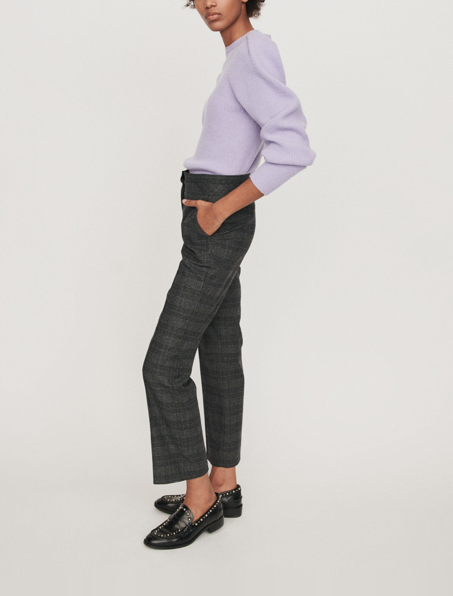 Pantalon en prince-de-galles