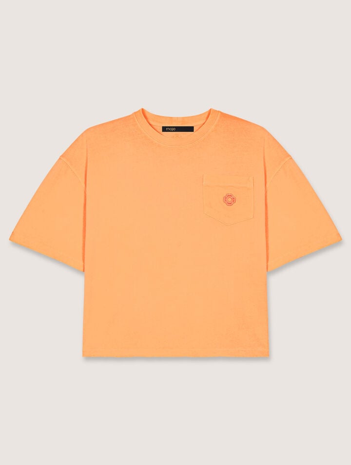 Tee-shirt avec logo bijou