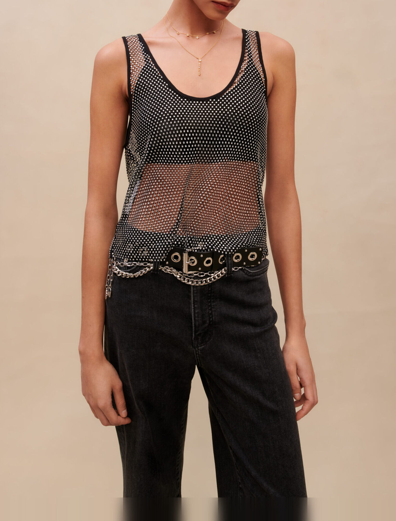 Top à strass