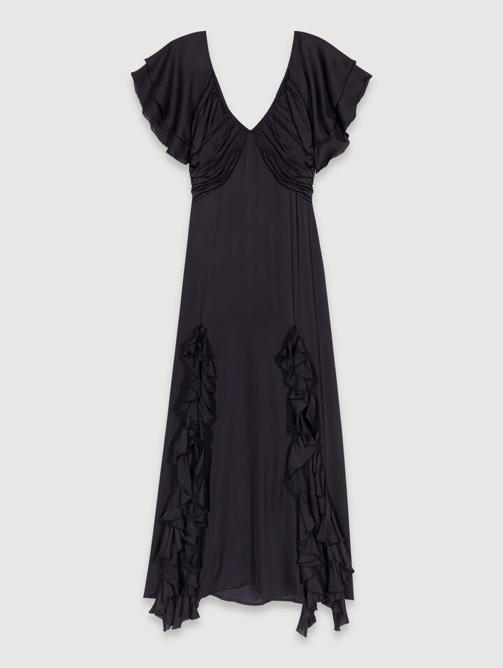Robe longue dos ouvert