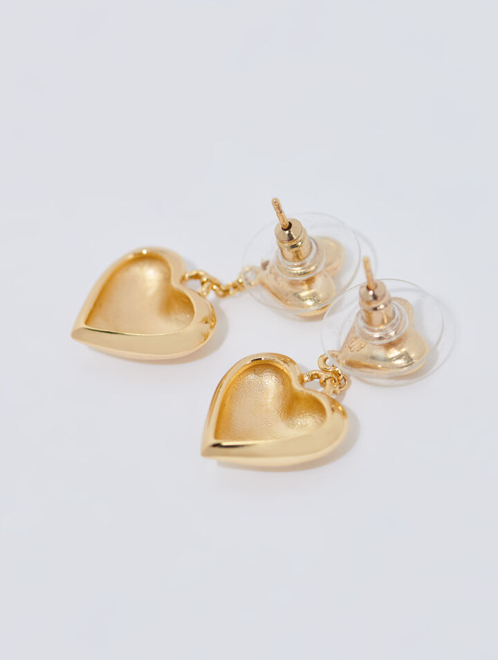 Boucles d'oreilles cœur