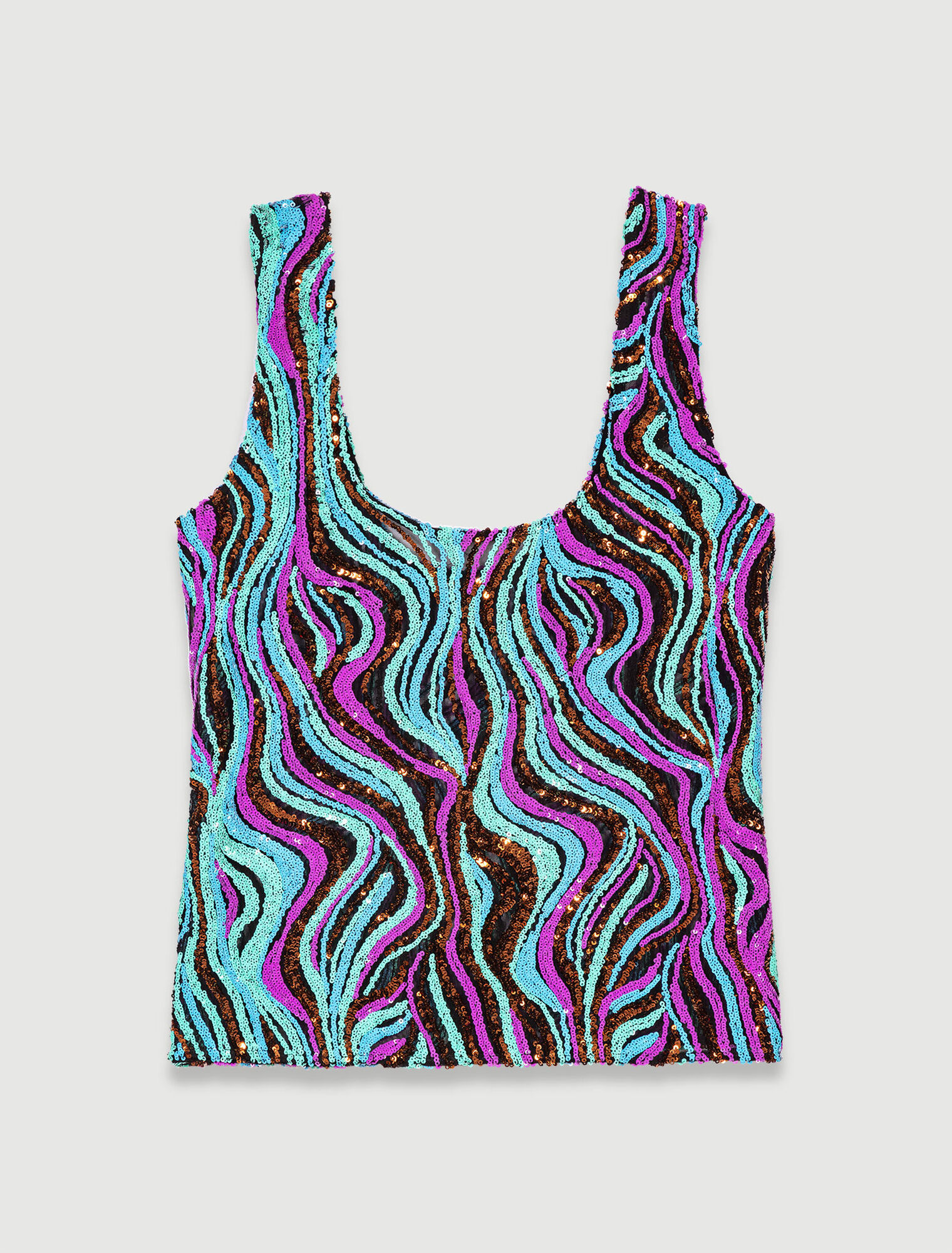 Top à sequins