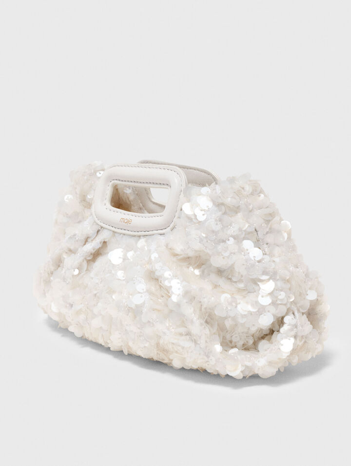Milpli mini Clutch en sequins