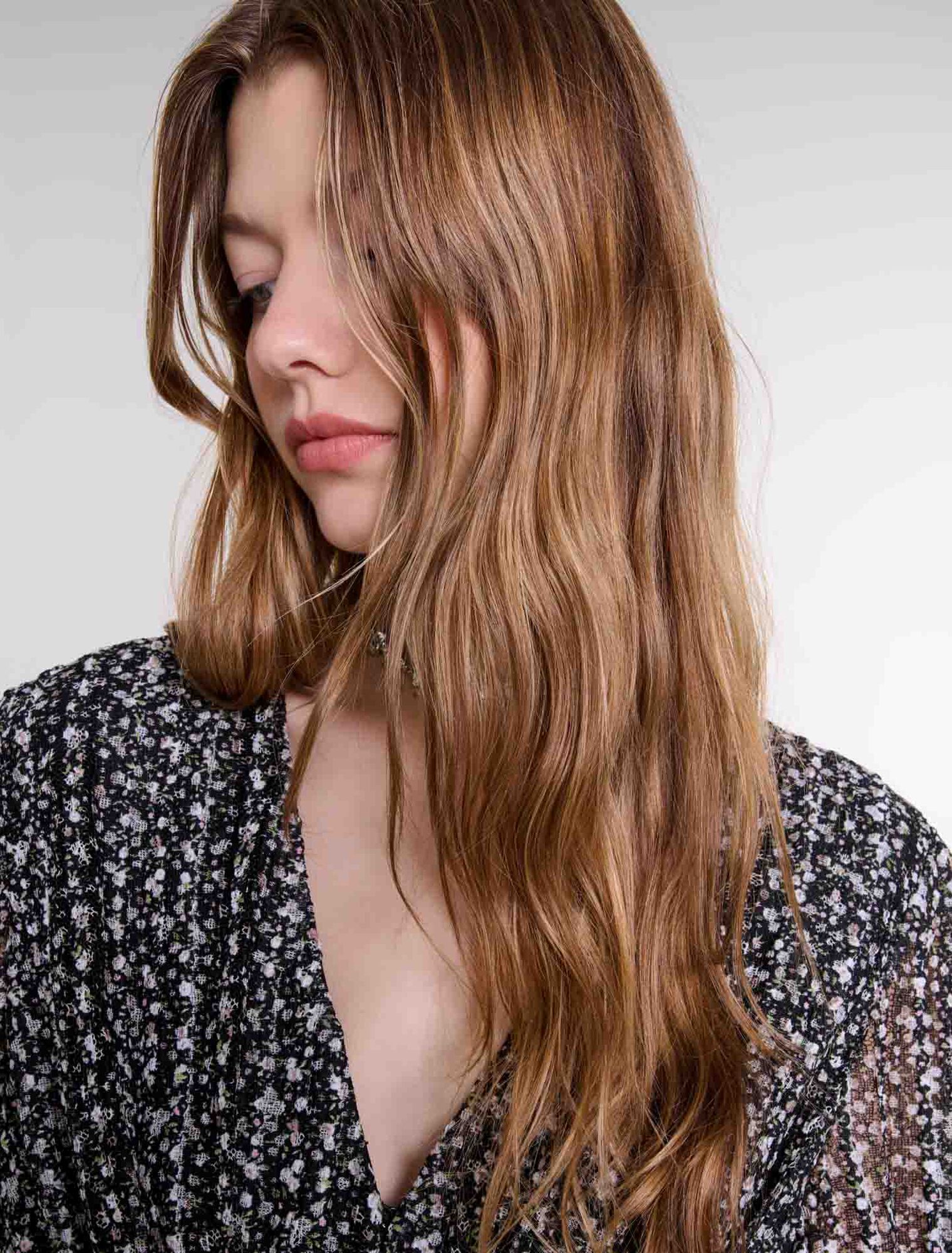 Robe courte évasée