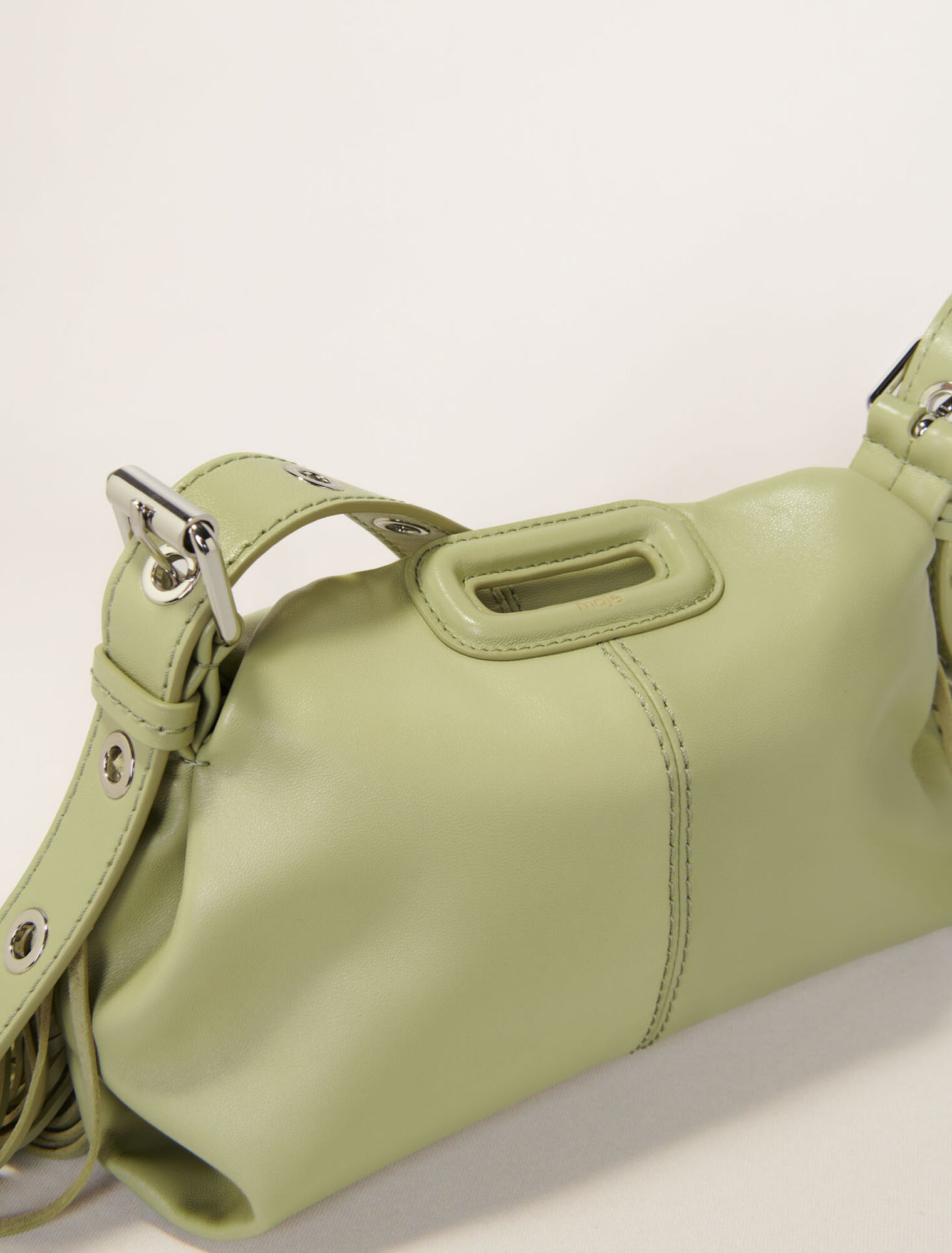 Sac Miss M mini en cuir lisse