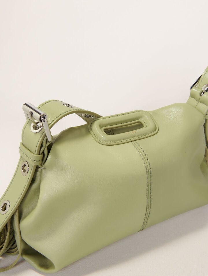 Sac Miss M mini en cuir lisse
