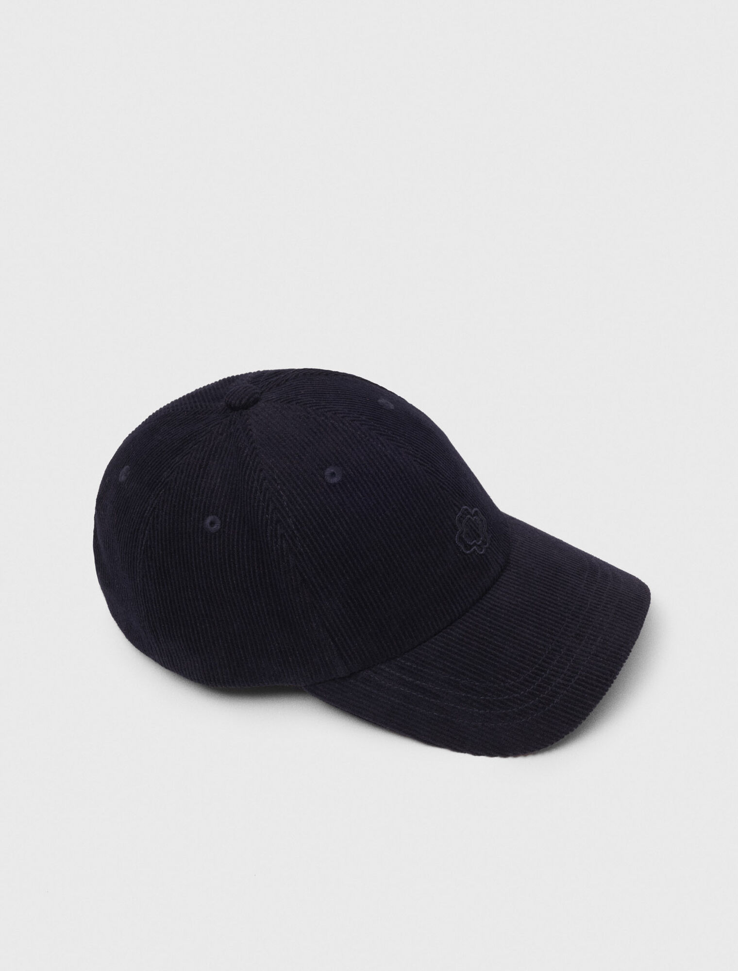 Casquette en velours côtelé