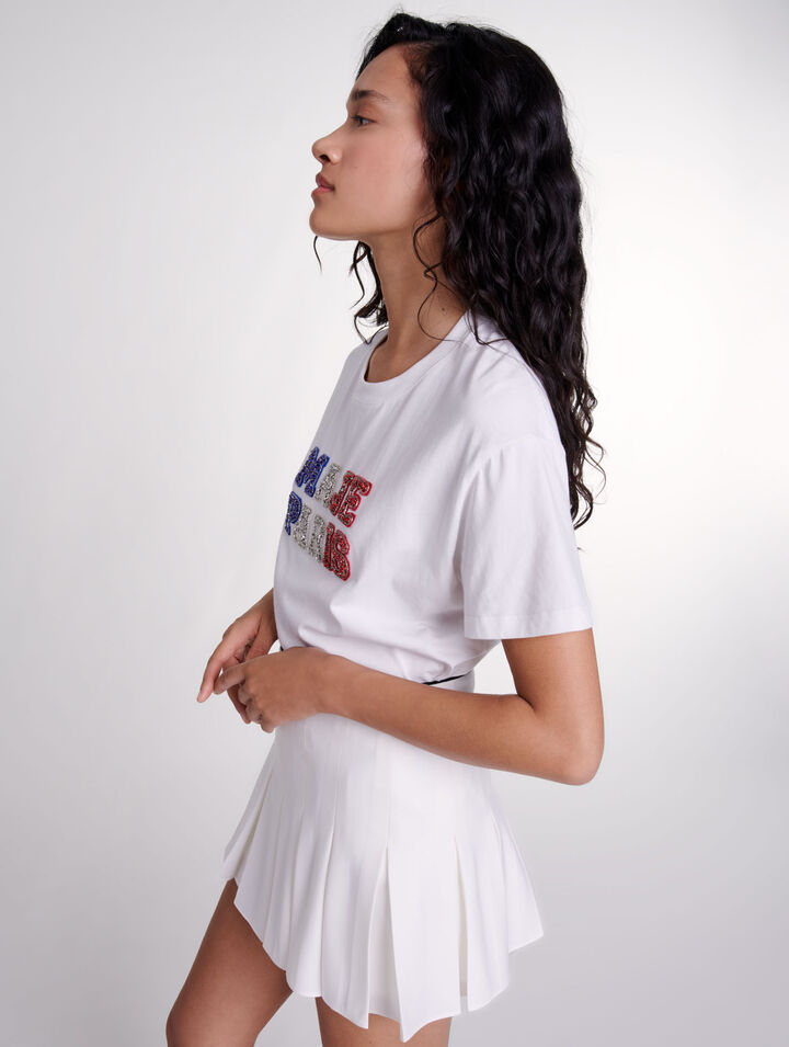 Jupe tennis courte