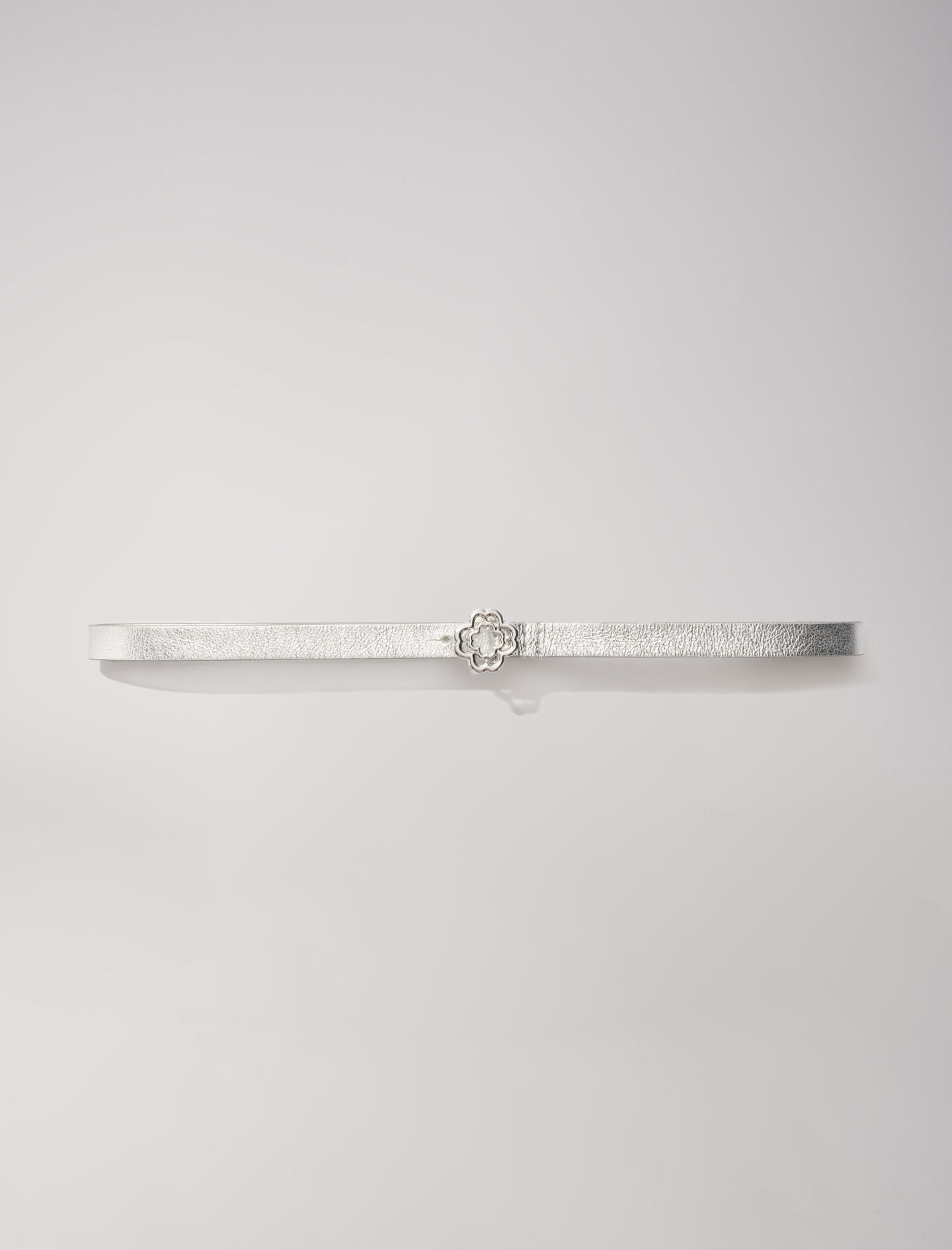 Ceinture fine argentée top