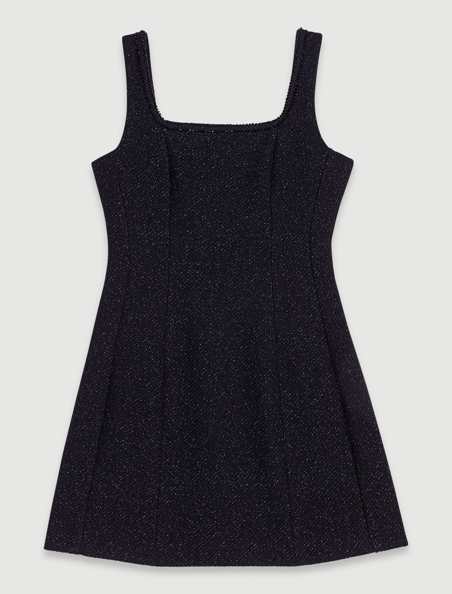 Robe courte à strass