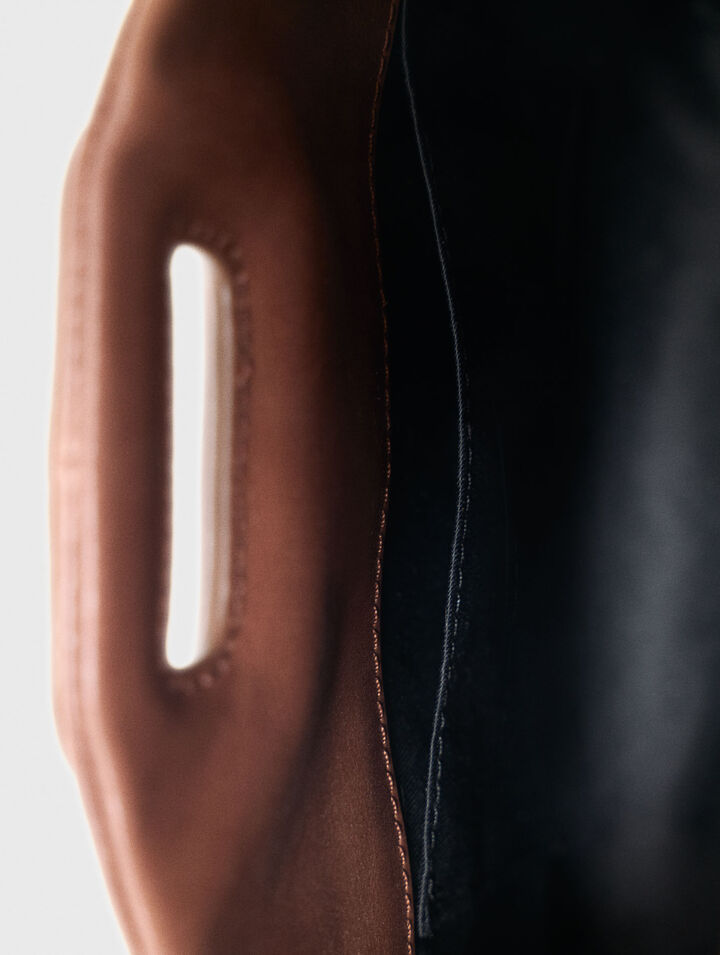 Sac Miss M mini en cuir vintage