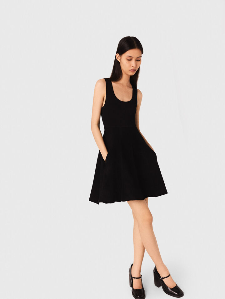 Robe 2en1 effet velours