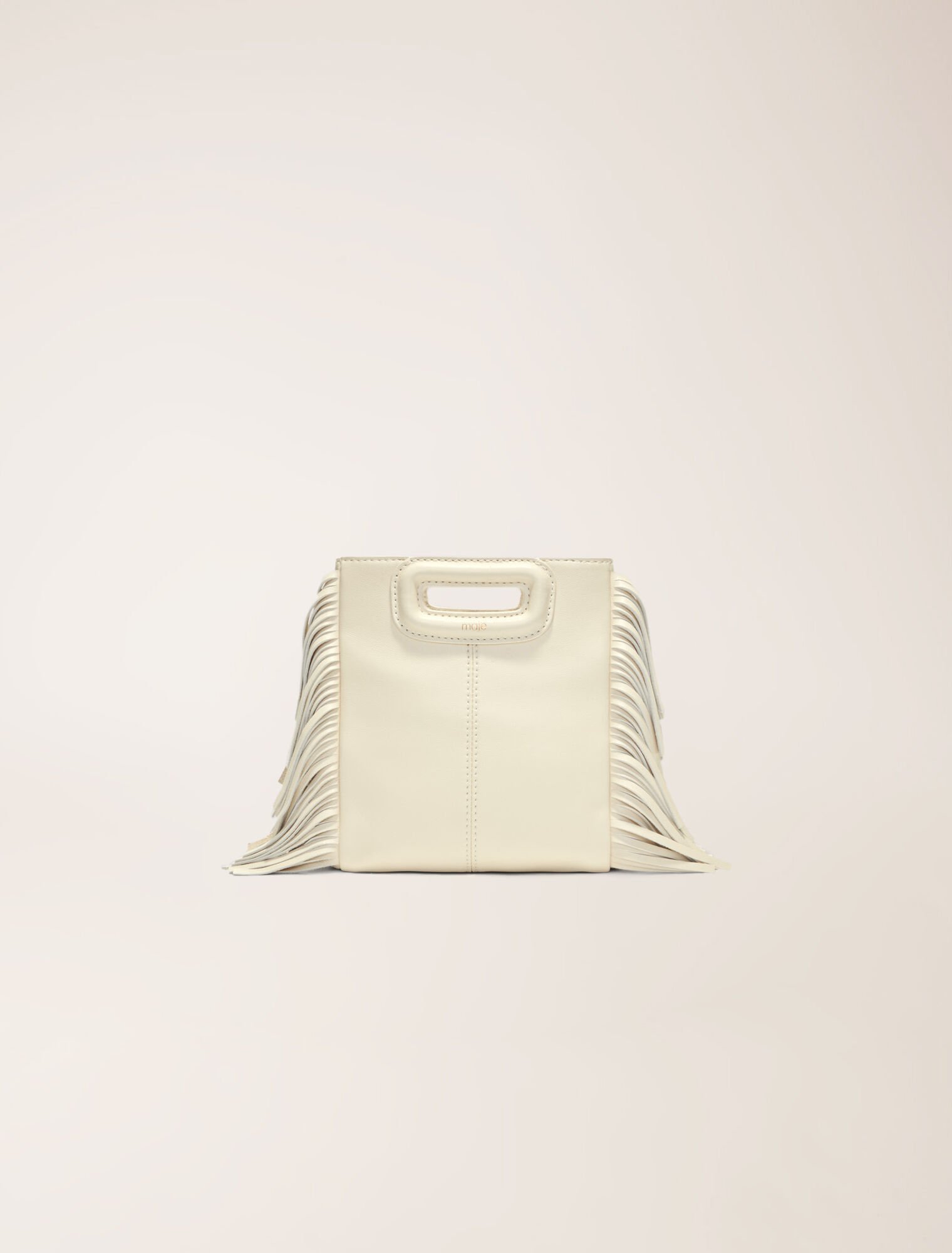 Sac M mini en cuir lisse
