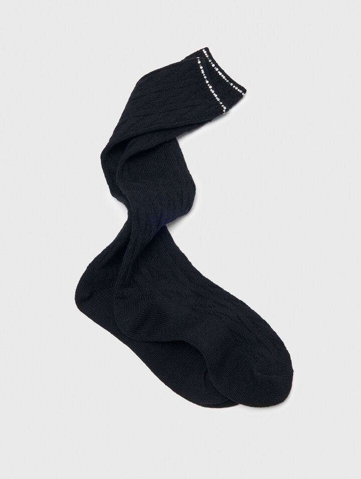 Chaussettes strassées