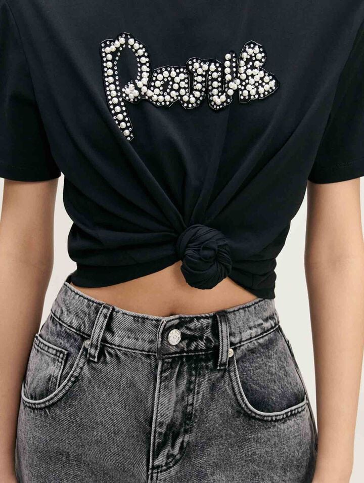 Tee-shirt brodé