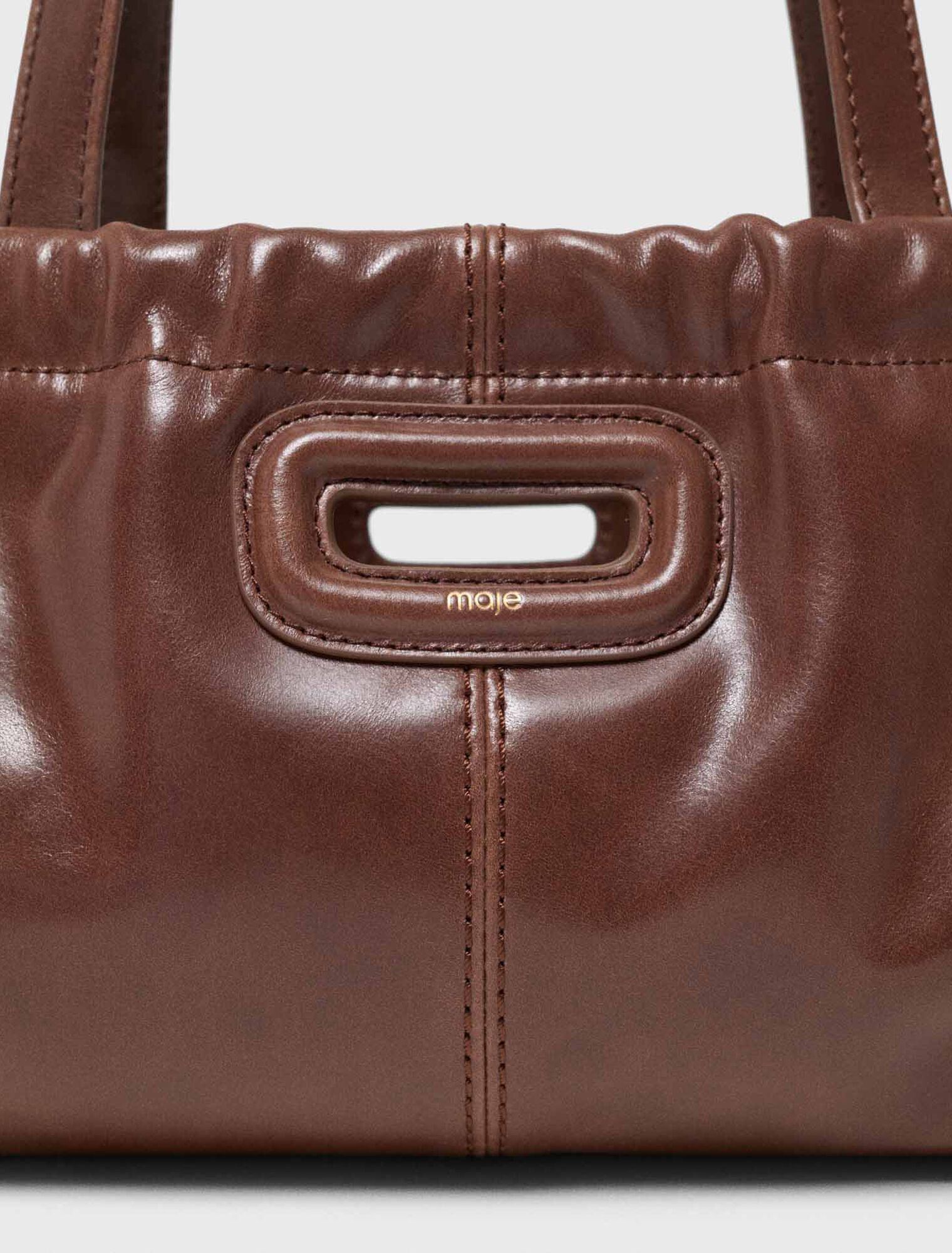 Milpli Gazette en cuir vintage